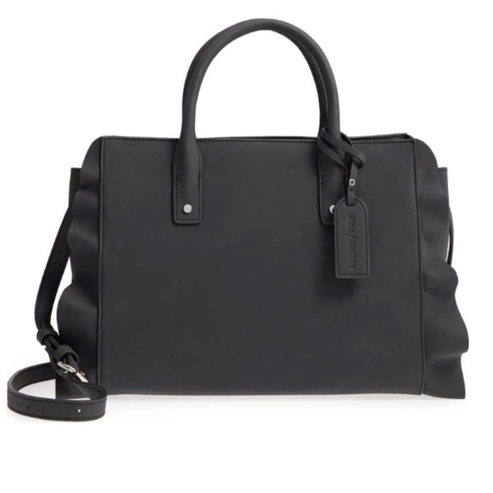 Sole Society Ruffle tote